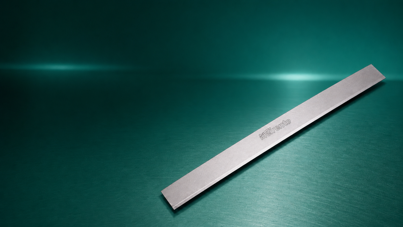 A398 x 20 x 1 mm stainless-steel meat skinner blade for food processing